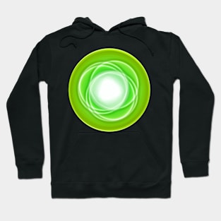 Galaxy planets green fantasy Hoodie